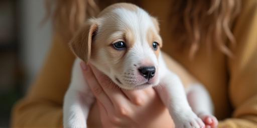 Puppy with ethical breeder