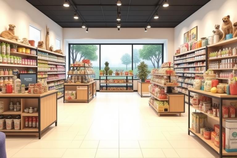 Retail shop interior