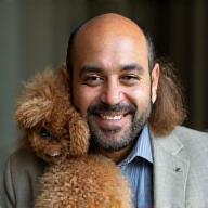 Mohammed with Charlie